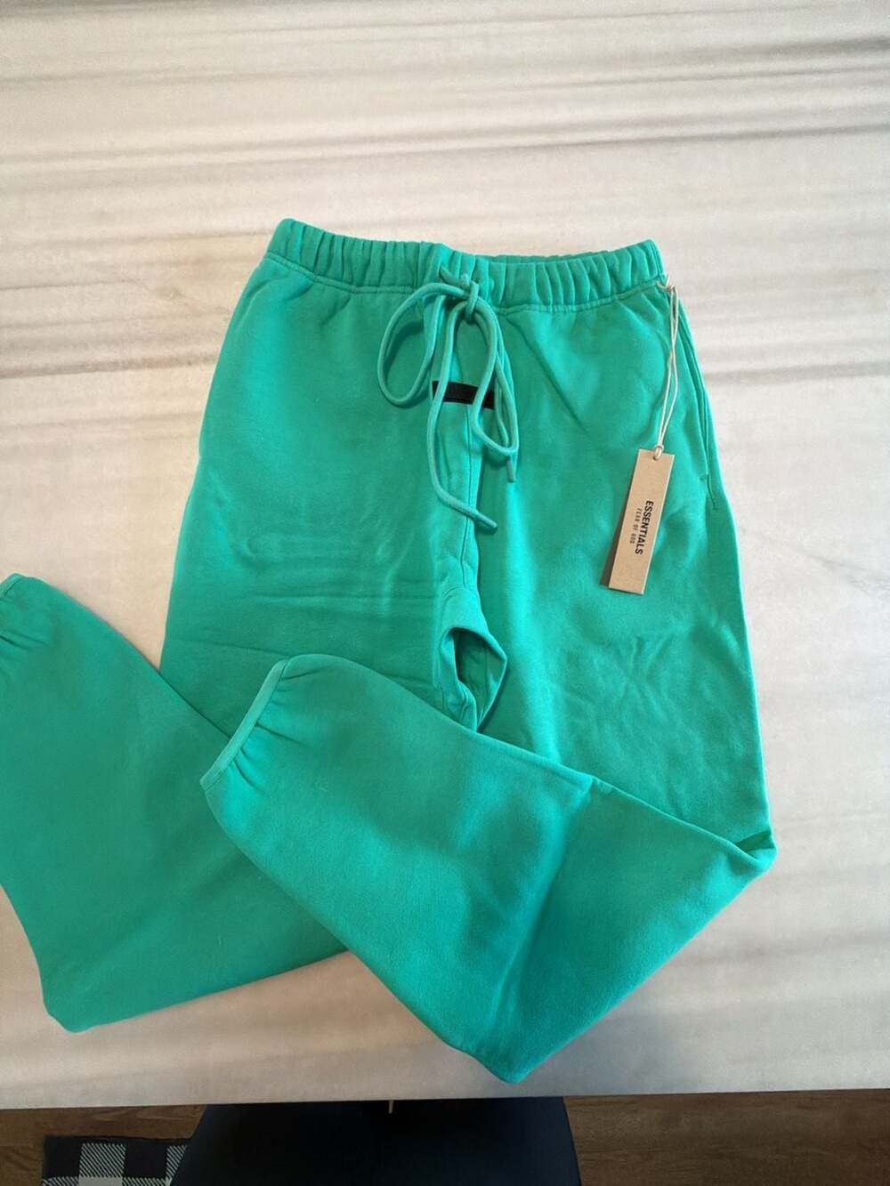 Fear of God Essentials Relaxed Sweatpants Size XS Mint Leaf Green